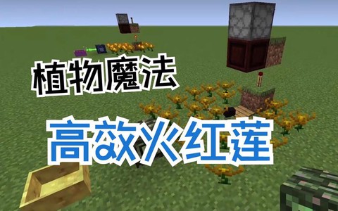我的世界火红莲怎么做[图1]
